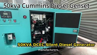 Αυτό το 50KVA DCEC αθόρυβο γεννήτρια diesel έχει σχεδιαστεί για μέγιστη αξιοπιστία και κερδοφορία από τον αντιπρόσωπο