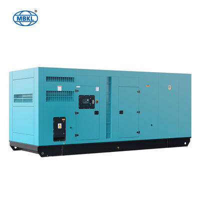 Σιωπηλή γεννήτρια 800KW 1000KVA diesel της  με τη μηχανή KTA38-G2A